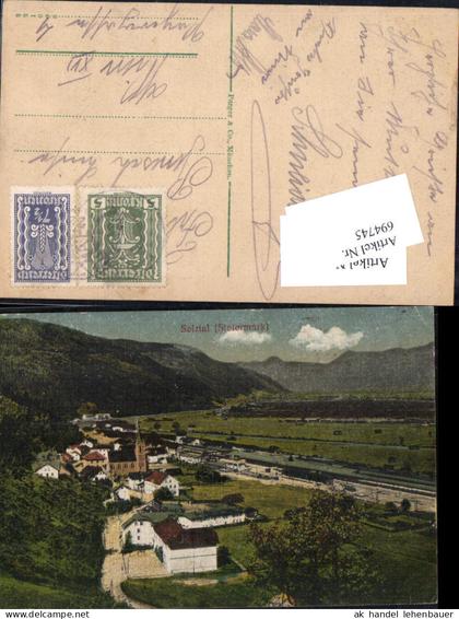 694745 Selztal Selzthal Steiermark Bahnhof