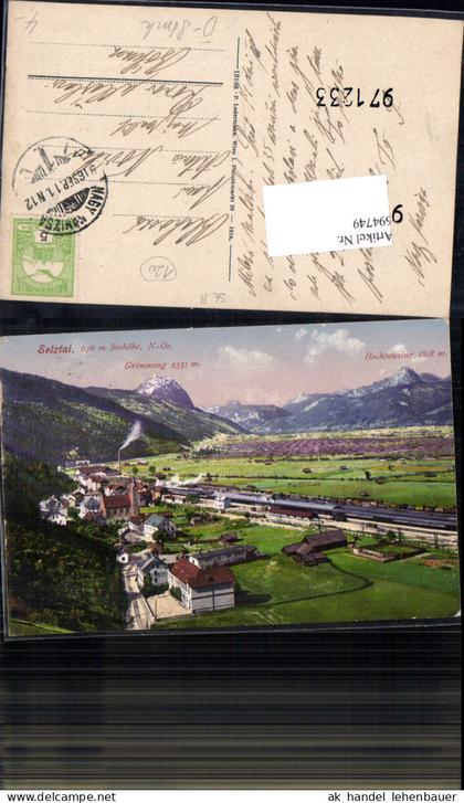 694749 Selztal Selzthal Steiermark Bahnhof Grimming