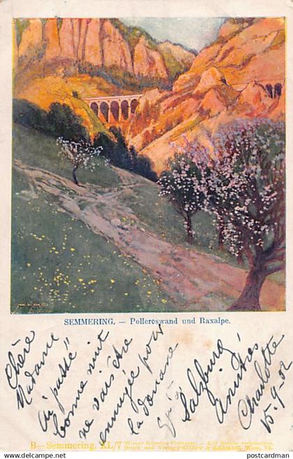 Österreich - SEMMERING - Polleroswand und Raxalpe