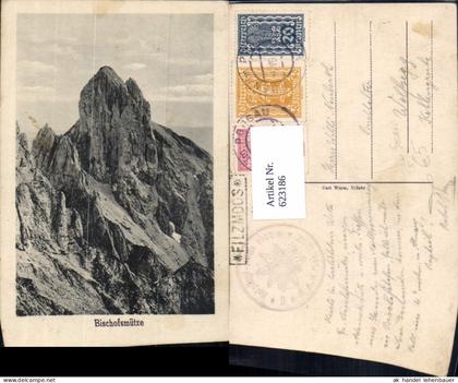 623186,Bischofsmütze Filzmoos Stempel Filzmoos