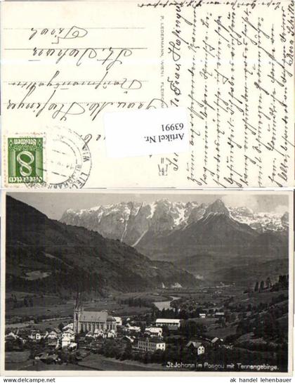 63991,St Johann im Pongau 1925
