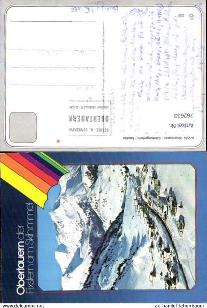 762633 Obertauern Bez. St. Johann im Pongau