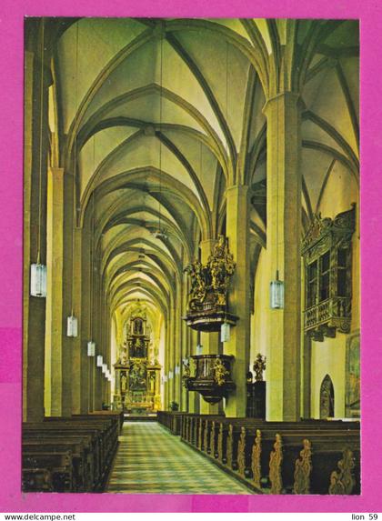 312704 / Austria - St. Sankt Lambrecht , Monastery - Inneres der Stiftskirche (14.jh.) PC 10.3 x 7.6 cm. Osterreich