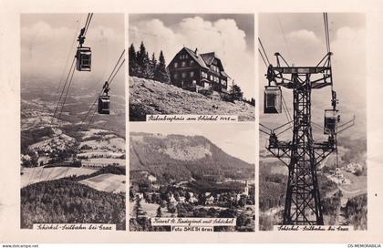 St. Radegund , Schockel Seilbahn , Stubenberghaus 1954 Foto Sketh Graz