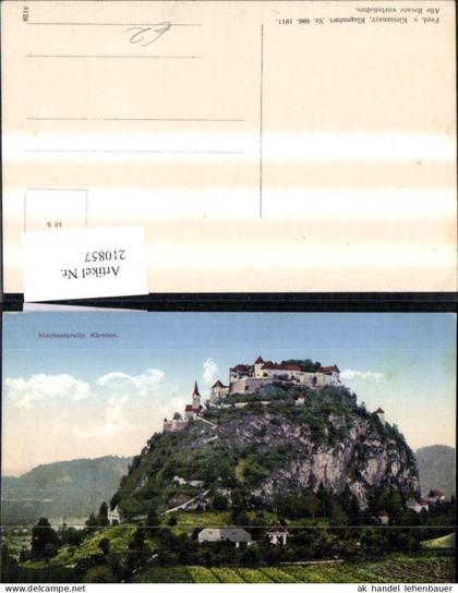 210857,Burg Hochosterwitz St. Georgen am Längsee b. St. Veit an der Glan
