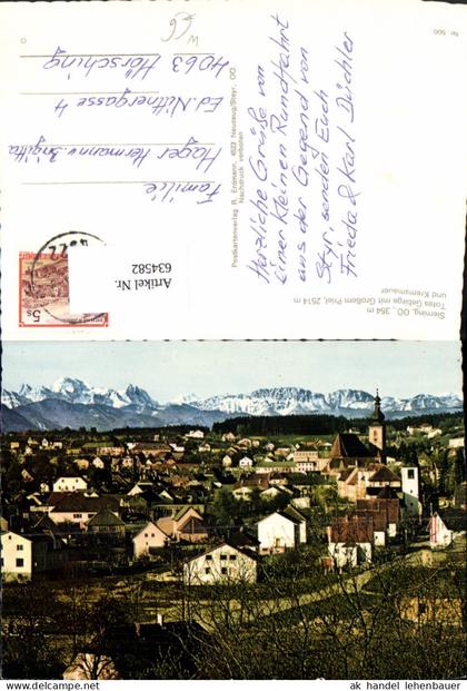 634582,Sierning Totes Gebirge m. Großem Priel u. Kremsmauer