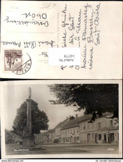 142778,Mureck Partie am Hauptplatz 1940