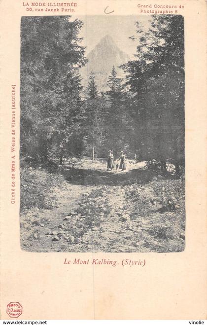 23-JK-241 : EDITION DES GACHONS A ETAMPES LE MONT KALBING STYRIE  LA MODE ILLUSTREE CONCOURS PHOTOGRAPHIQUE