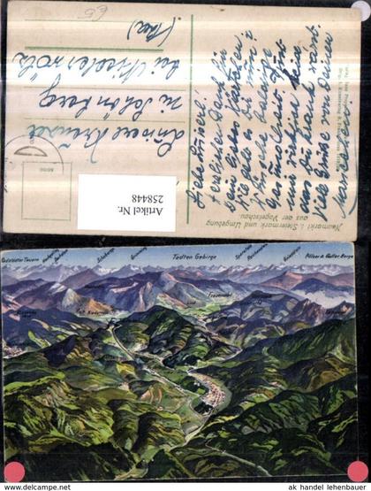 258448,Neumarkt u. Umgebung aus d. Vogelschau Niederwölz Frauendorf Totes Gebirge