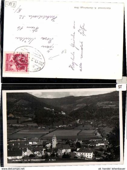 59517:Unzmarkt mit Frauendorf Bahnpost