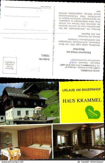 720851 Mehrbild AK Haus im Ennstal Haus Kramml Bauernhof