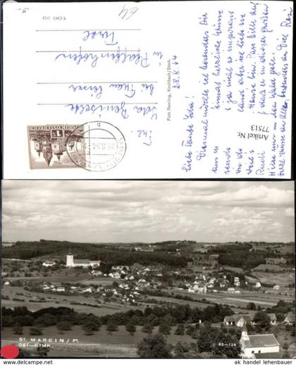 77513,St. Marein Ortsansicht bei Graz