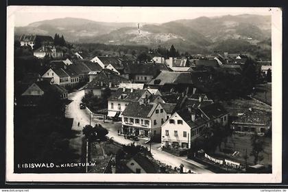 AK Eibiswald, Teilansicht mit Strassenpartie vom Kirchturm