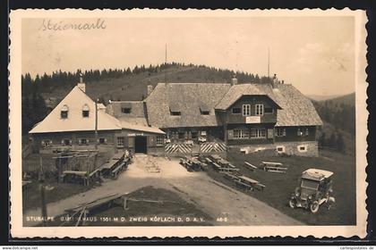 AK Gaberlhaus auf der Stubalpe, Zweig Köflach D. D. A. V.