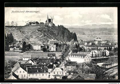 AK Judendorf-Strassengel, Ortsansicht mit Umland