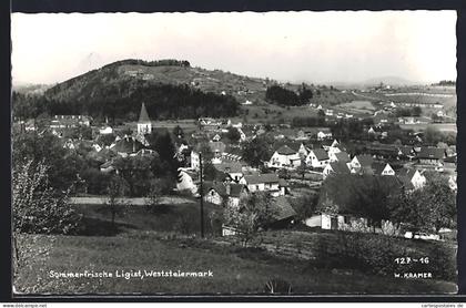 AK Ligist /Weststeiermark, Teilansicht mit Kirche