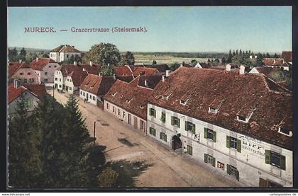 AK Mureck /Steiermark, Grazerstrasse mit Gasthof Heinrich