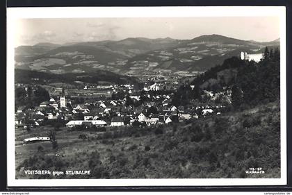 AK Voitsberg, Ortsansicht gegen die Stubalpe