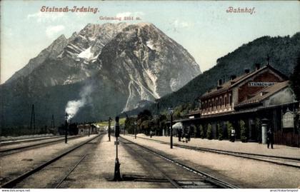 CPA Stainach Steiermark, Bahnhof Stainach Irdning