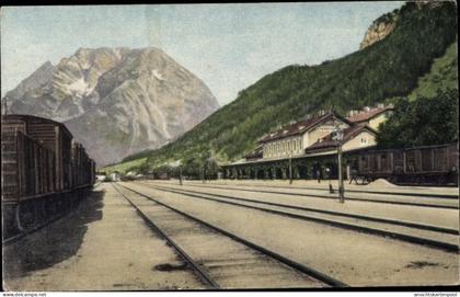 CPA Stainach Steiermark, Bahnhof Stainach Irdning