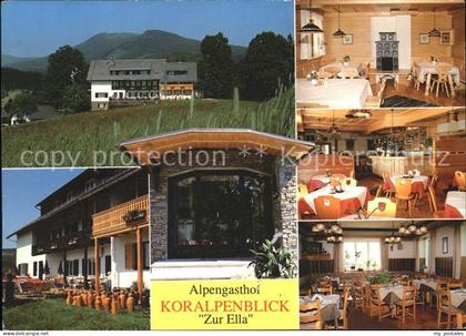 Deutschlandsberg Alpengasthof Koralpenblick Zur Ella Gastraeume