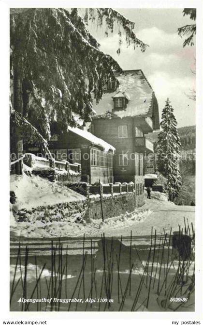 Krieglach Muerzzuschlag Steiermark AT Alpengasthof Bruggraber