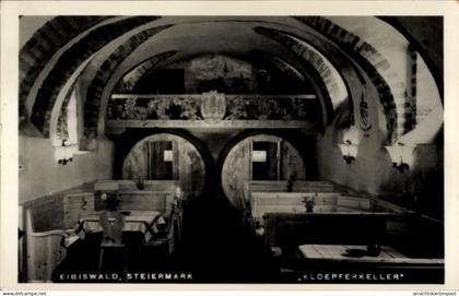 Photo CPA Eibiswald Steiermark, Kloepferkeller