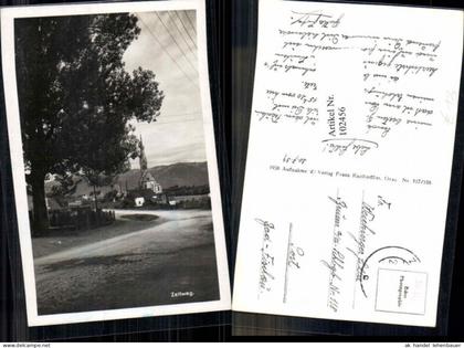 102456,Zeltweg Strassenpartie vorm Ort 1938
