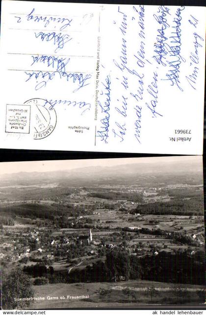 739661 Foto AK Gams ob Frauenthal Bad Gams Totale