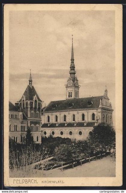 AK Feldbach, Kirchenplatz