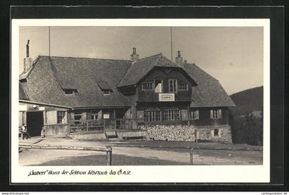 AK Gaberl Haus, Berghütte der Sektion Köflach des Ö.A.V.