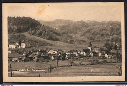 AK Gamlitz bei Ehrenhausen, Blick in den Ort