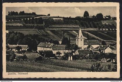 AK Gamlitz /Steiermark, Ortsansicht mit Kirche