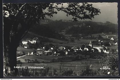 AK Gamlitz /Steiermark, Teilansicht mit Kirche