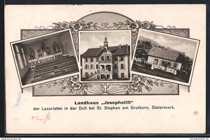 AK Gratkorn /Steiermark, Landhaus Josephstift der Lazaristen in der Dult bei St. Stephan