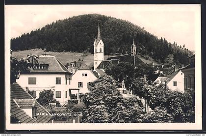 AK Maria Lankowitz /Steiermark, Teilansicht mit Kirche