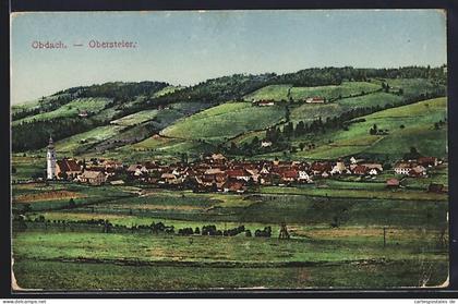 AK Obdach /Obersteier, Teilansicht mit Kirche
