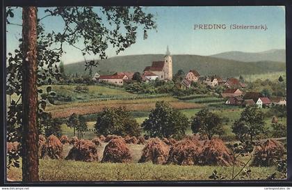 AK Preding, Gesamtansicht mit Kirche