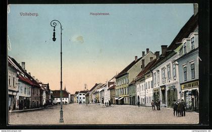 AK Voitsberg, Menschen auf der Hauptstrasse