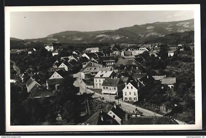 Foto-AK Eibiswald, Ortsansicht mit Strasse aus der Vogelschau