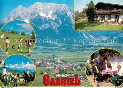 Irdning Panorama Pension Gabriel Terrasse Golf Reiten