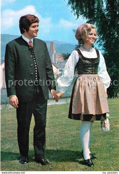 Krieglach Steiermark Trachtenpaar