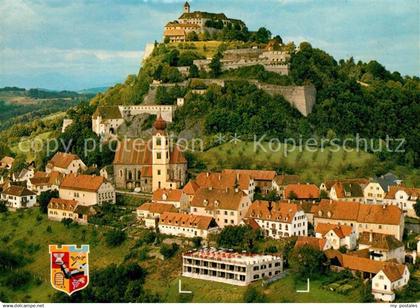 Riegersburg Gasthof Pension Zur Riegersburg Kirche Fliegeraufnahme