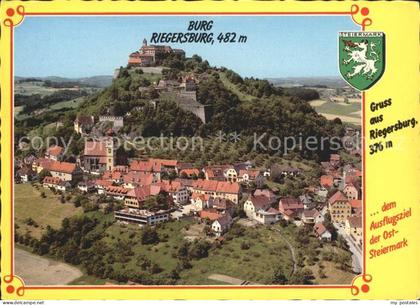 Riegersburg mit Burg Riegersburg Fliegeraufnahme