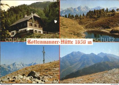 Rottenmann Steiermark Rottenmanner Huette Globockensee Gesaeuseberge Stein am Ma