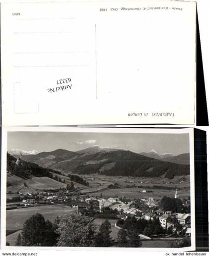 63327,Tamsweg im Lungau 1932