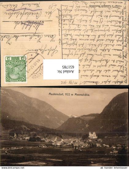 651785,Mauterndorf Totale