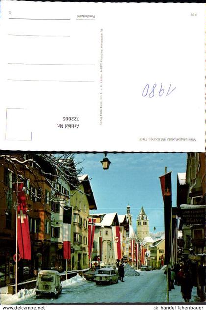 722885 Kitzbühel Wintersportplatz Kitzbühel Bez. Kitzbühel