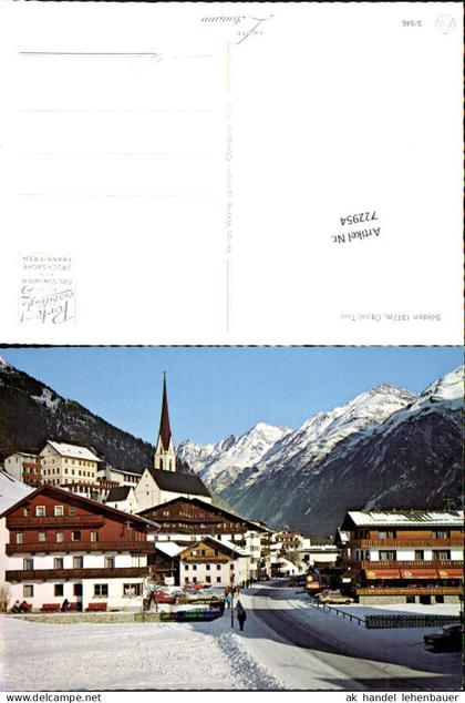722954 Sölden Ötztal Gemeinde Sölden Bez. Imst