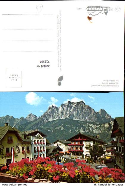 723594 St. Johann in Tirol mit Wildem Kaiser St. Johann in Tirol Bez. Kitzbühel